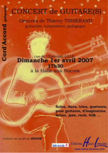 Concert caritatif pour 